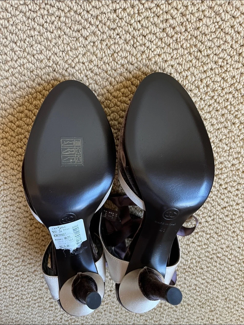 CHANEL vintage slingback
